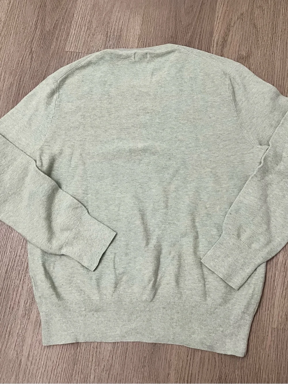 J. Crew Men's Crewneck Sweater in Sage Green